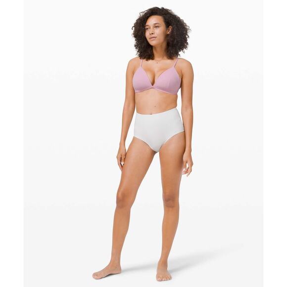 NWT LULULEMON Deep Sea Swim Top D Cup Size 6 Rose Mellow - Picture 3 of 9